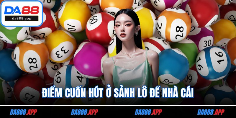 Điểm cuốn hút ở sảnh lô đề nhà cái