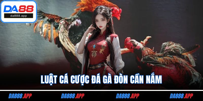 Luật cá cược đá gà đòn cần nắm